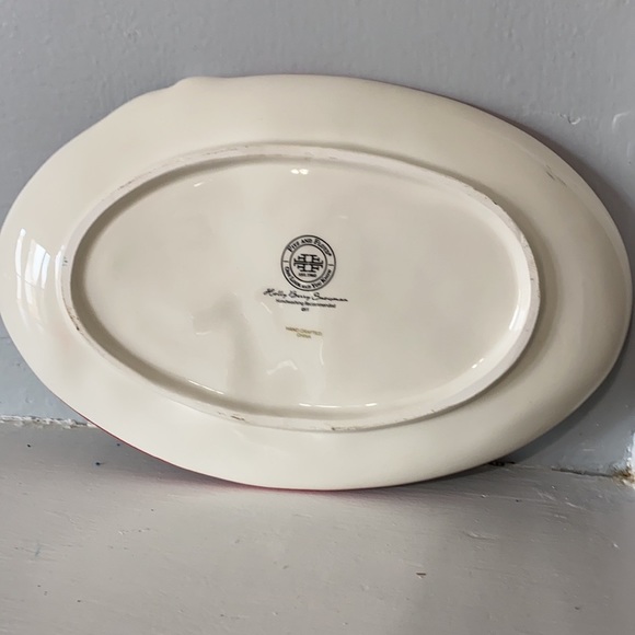 Happy Holidays Snowman plate - Picture 2 of 6